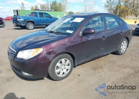 2008 Hyundai Elantra Gls/Se from USA, damaged, VIN KMHDU46D08U433275